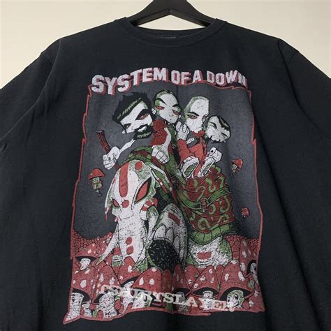 system of a down mushroom shirt