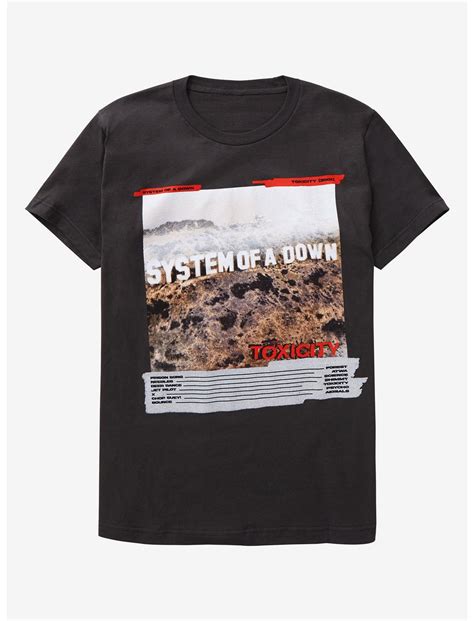 system of a down toxicity shirt