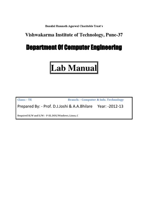 system programming lab manual pdf Reader