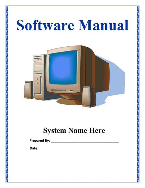 system user guide template PDF