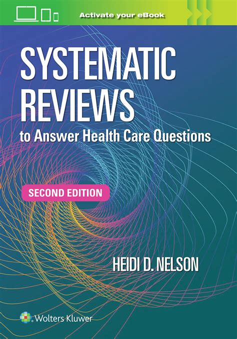 systematic reviews to answer health care questions Kindle Editon