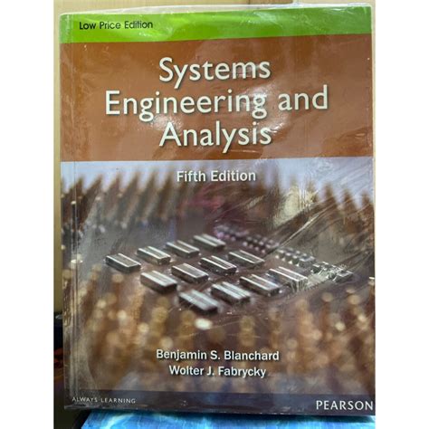 systems engineering analysis 5th edition benjamin Kindle Editon