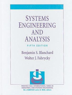 systems engineering analysis 5th edition solutions Epub