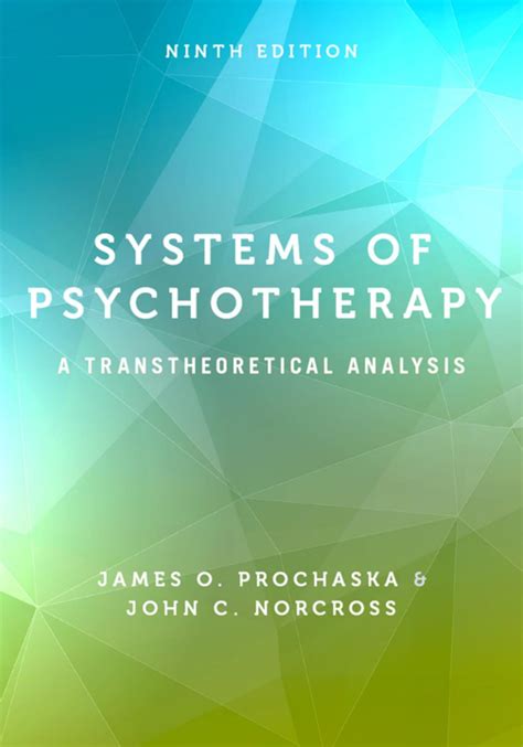 systems of psychotherapy a transtheoretical analysis Epub