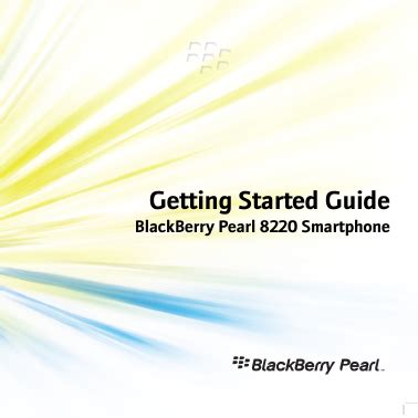 t mobile blackberry pearl user manual Epub