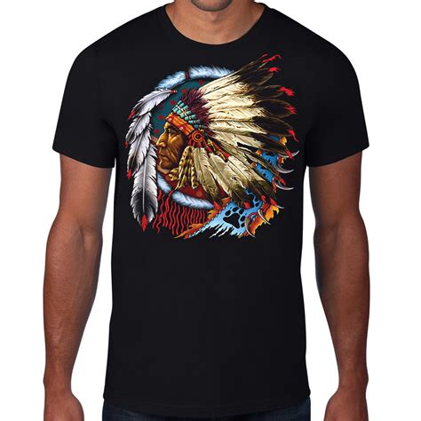 t-shirt native american indian