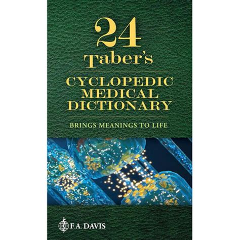 taber s cyclopedic medical dictionary taber s cyclopedic medical dictionary Doc