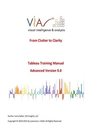 tableau training manual PDF