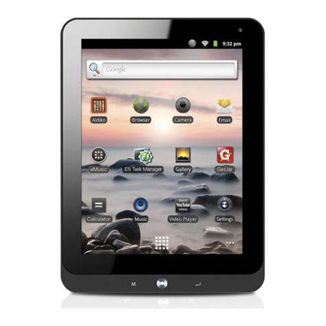 tablet coby manual espanol PDF