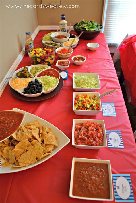 taco bar party