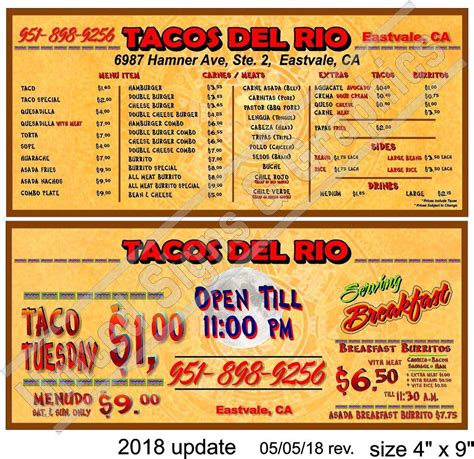 tacos del rio eastvale