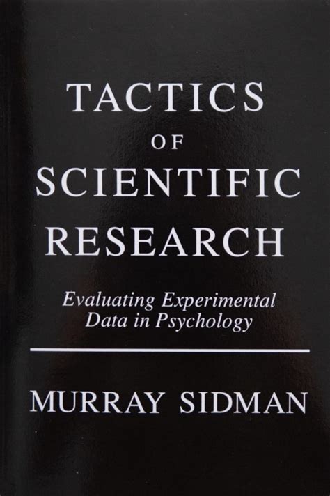 tactics of scientific research evaluating experimental data in psychology Kindle Editon