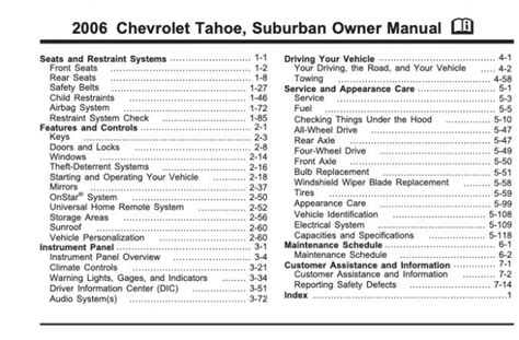tahoe 06 repair manual Kindle Editon