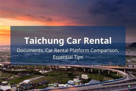 taichung car rental