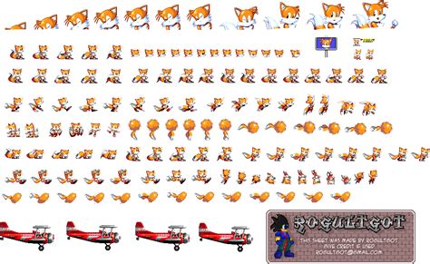 tails the fox sonic 3 game sprite