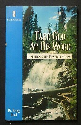 take god at his word experience the power of giving Reader