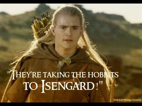 taken the hobbits to isengard