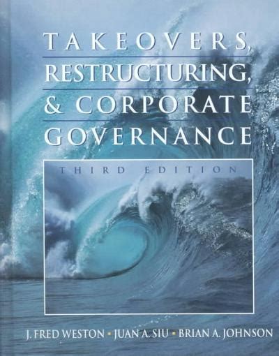 takeovers restructuring and corporate governance 4th edition Doc