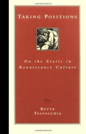 taking positions on the erotic in renaissance culture Doc