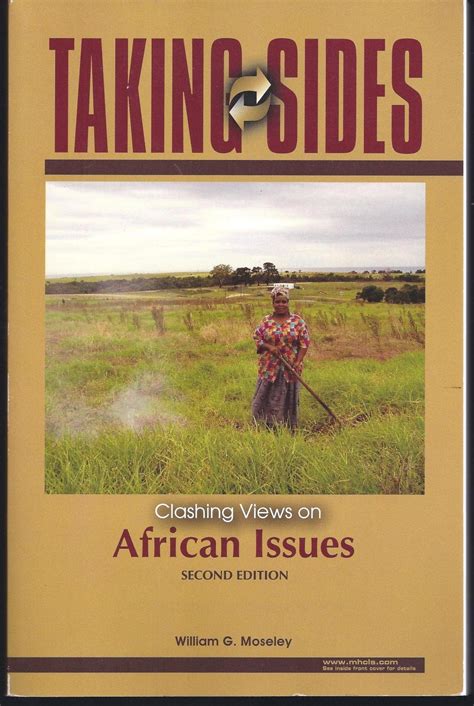 taking sides clashing views on african issues Reader