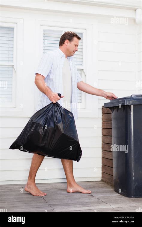 taking the trash out