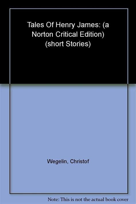 tales of henry james norton critical editions Kindle Editon