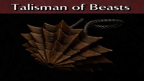 talisman of beasts