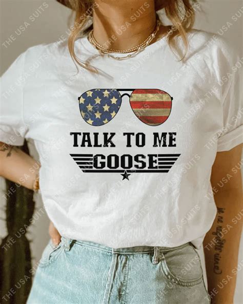 talk to me goose t shirt