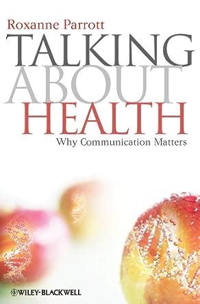 talking about health why communication matters Reader