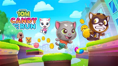 talking tom candy run