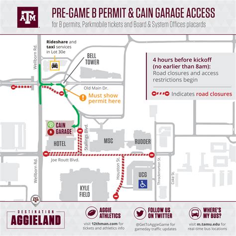 tamu night parking