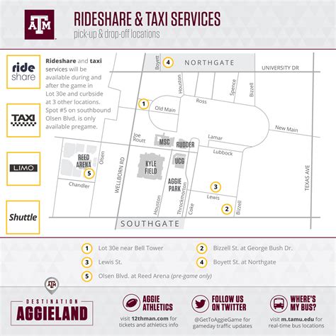 tamu parking night