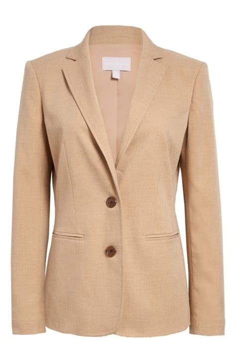 tan blazer womens