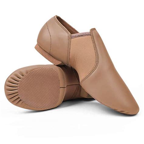 tan jazz shoes