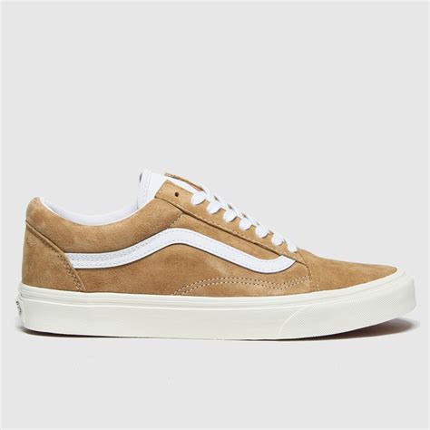 tan shoes vans