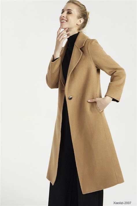 tan wool coat