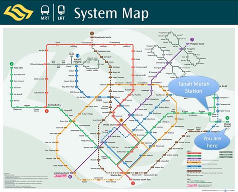 tanah merah to changi airport mrt timetable