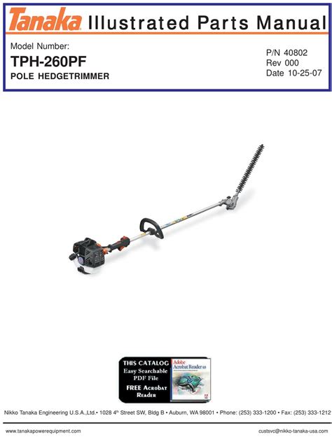 tanaka tph 260pf user guide Reader