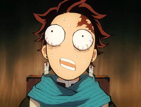 tanjiro funny faces