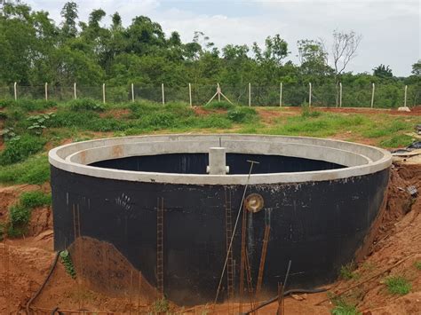 tanque de concreto