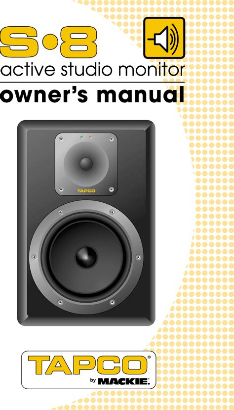 tapco s8 user guide Epub