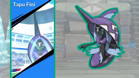 tapu fini weakness