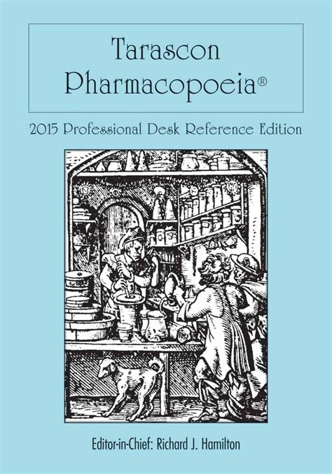 tarascon pharmacopoeia 2015 professional desk reference edition PDF