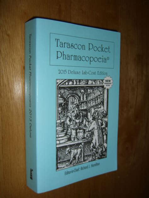 tarascon pocket pharmacopoeia 2008 deluxe lab coat pocket edition PDF