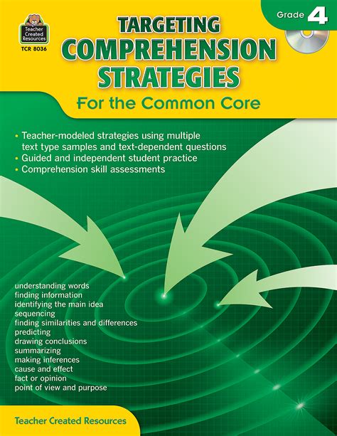 targeting comprehension strategies for the common core grd 4 PDF