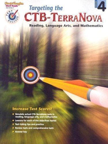 targeting the ctb terranova reading language arts and mathematics grade 4 Epub