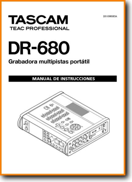 tascam dr 680 manual espanol Doc