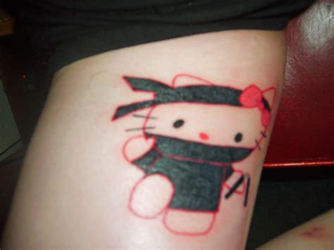 tatoo ninja kitty