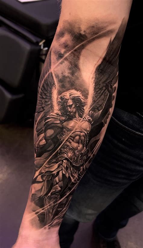 tattoo st michael angel