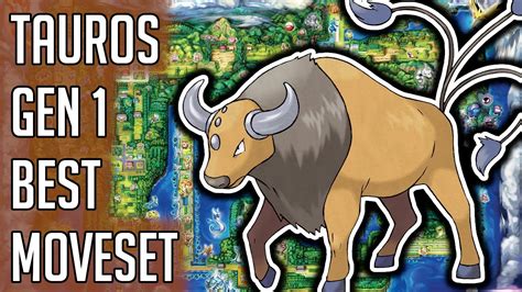 tauros best moveset